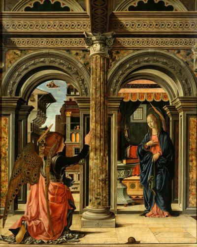 The Annunciation by Francesco del Cossa