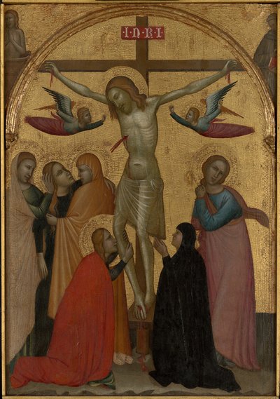 The Crucifixion, c. 1370 by Francescuccio Ghissi