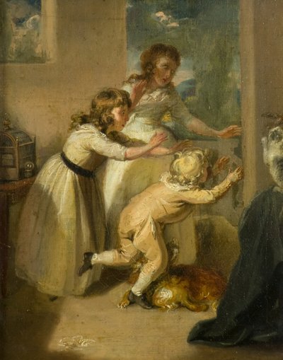 Death of a Bird by Francis (attr. to) Wheatley