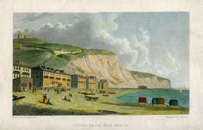 Dover, from the Beach, 19th century by Francis