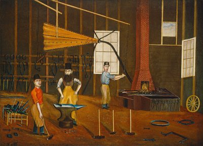 Blacksmith Shop by Francis A. Beckett