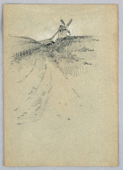 A Windmill by Francis Augustus Lathrop