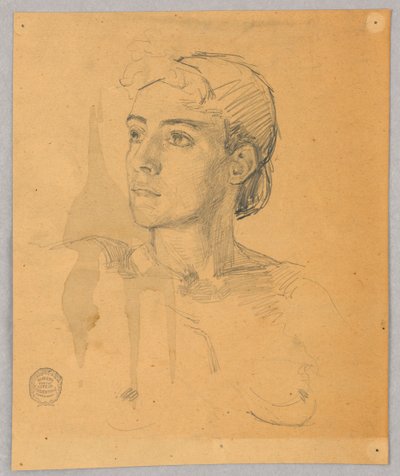 Bust of Female Nude by Francis Augustus Lathrop