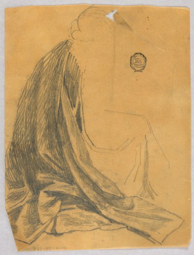 Drapery Study by Francis Augustus Lathrop