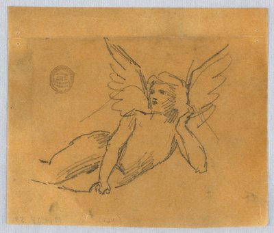Sketch for Putto by Francis Augustus Lathrop