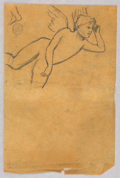 Sketch for Putto by Francis Augustus Lathrop