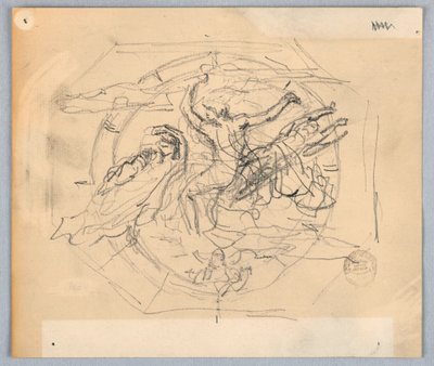 Study for "Zodiac" by Francis Augustus Lathrop