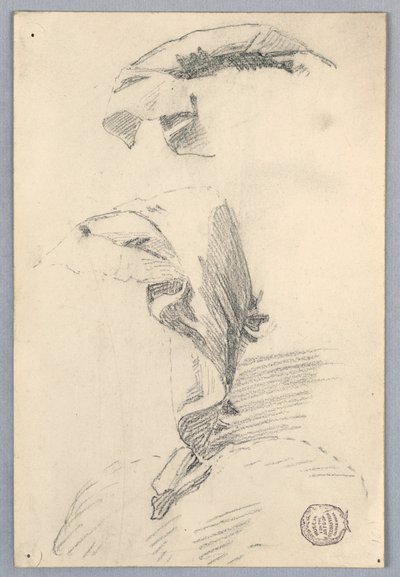 Study of Drapery by Francis Augustus Lathrop