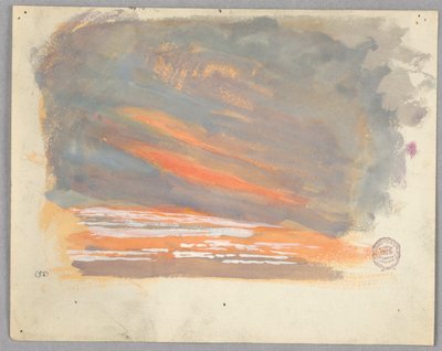 Study of Clouds, Rome, Italy by Francis Augustus Lathrop