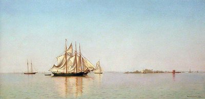Off City Island, New York by Francis Augustus Silva