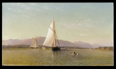 The Hudson at Tappan Zee by Francis Augustus Silva