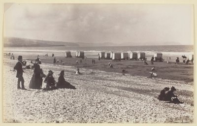 Pensarn Beach, 1860-94 by Francis Bedford
