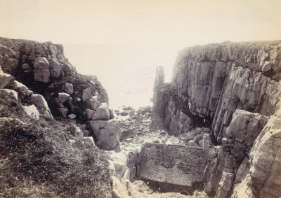 Rocky Inlet with Seascape by Francis Bedford