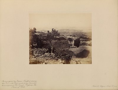 Upper Beth-Horon by Francis Bedford
