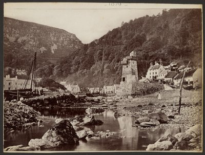 Village Near River by Francis Bedford