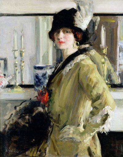 The Black Hat by Francis Campbell Boileau Cadell