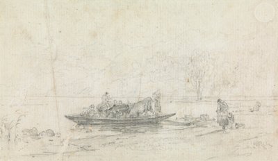 The Ferry by Francis Danby