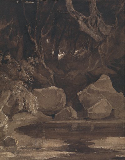 The Haunted Wood by Francis Danby