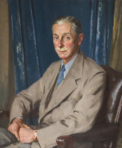 Cuthbert Leicester Warren by Francis Edwin Hodge