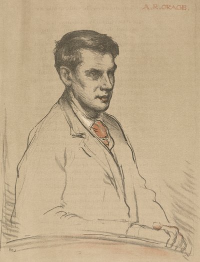 A.R. Orage by Francis Ernest Jackson