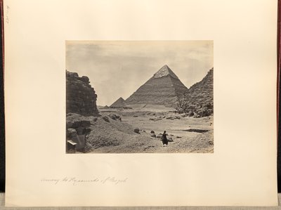 Among the Pyramids of Giza by Francis Frith