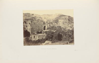 Caesarea Philippi (Banias) by Francis Frith