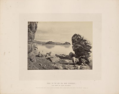 Graia, on the Red Sea, near Eziongeber by Francis Frith