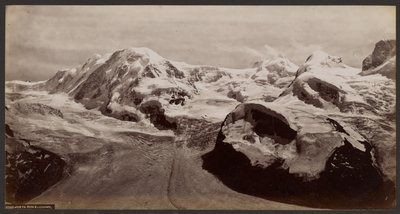 Monte Rosa and Lyskamm by Francis Frith
