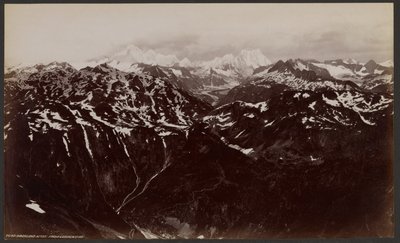 Oberland Mountains from Leichenstad by Francis Frith