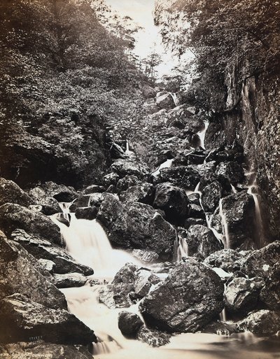 River Landscape near Derwentwater in Great Britain by Francis Frith