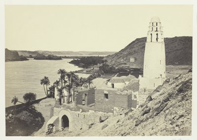 Ruined Mosque Near Philae by Francis Frith