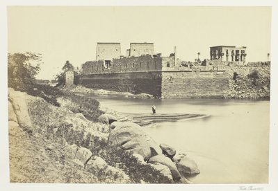 South End of the Island of Philae by Francis Frith