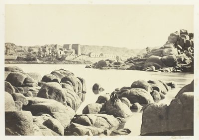 The Approach to Philae by Francis Frith