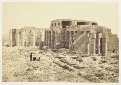 The Rameseum by Francis Frith