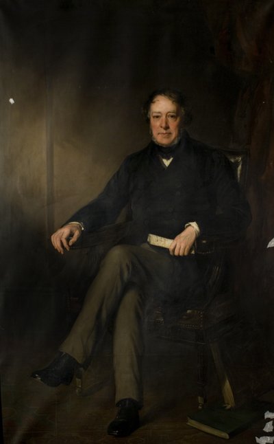 Rt. Hon. Edward Ellice MP, 1854-1855 by Francis Grant