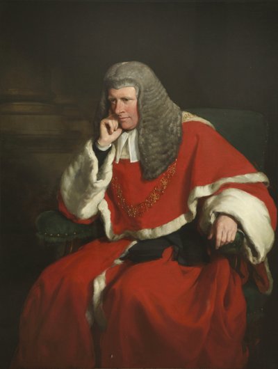 Sir William Erle, Lord Chief Justice by Francis Grant