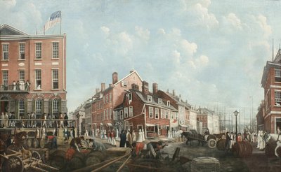 Tontine Coffee House, c.1797 by Francis Guy