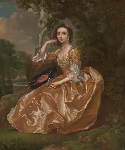 Mrs. Mary Chauncey by Francis Hayman
