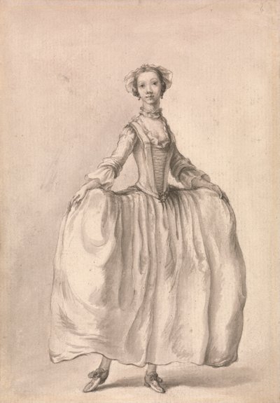 Standing Figure of a Lady by Francis Hayman