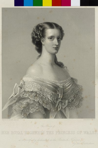 Princess of Denmark Alexandra by Francis Holl