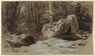 Rocks in the Woods by Francis Hopkinson Smith
