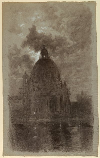 Santa Maria della Salute, Venice, Italy by Francis Hopkinson Smith