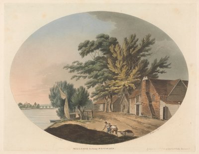 Millbank Looking Westward by Francis Jukes