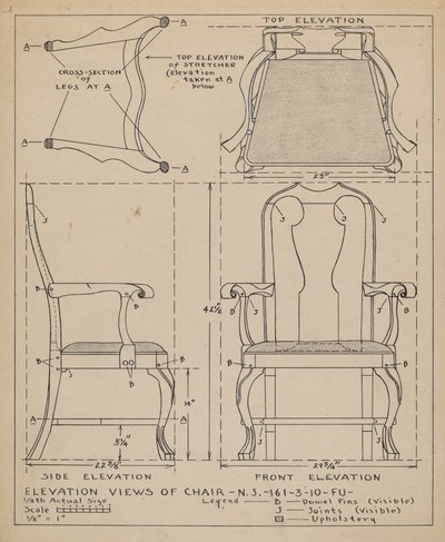 Chair by Francis Law Durand