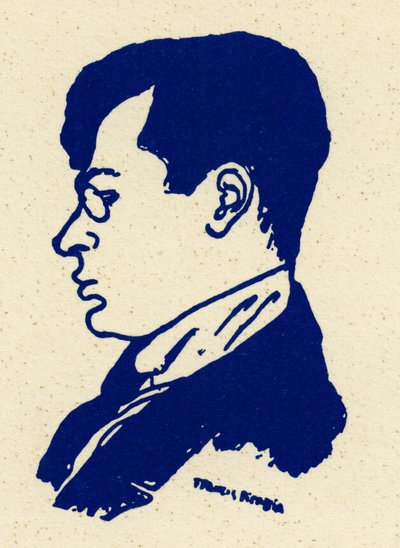 Portrait of Tristan Tzara by Francis Picabia