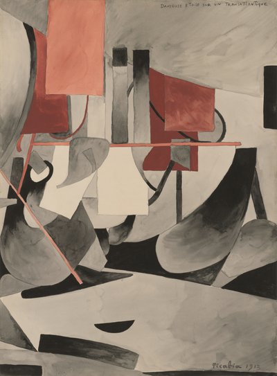 Star-Dancer on a Transatlantic Liner by Francis Picabia