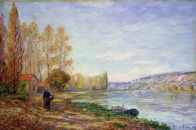 The Banks of the Yonne by Francis Picabia