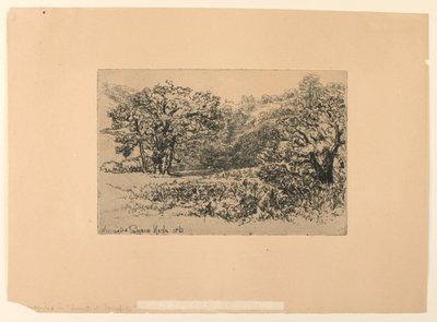 A River-Side Devon by Francis Seymour Haden