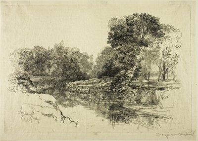 A River in Ireland by Francis Seymour Haden