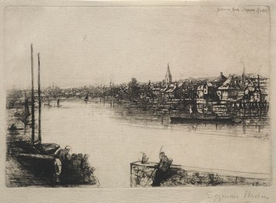 Battersea Reach by Francis Seymour Haden